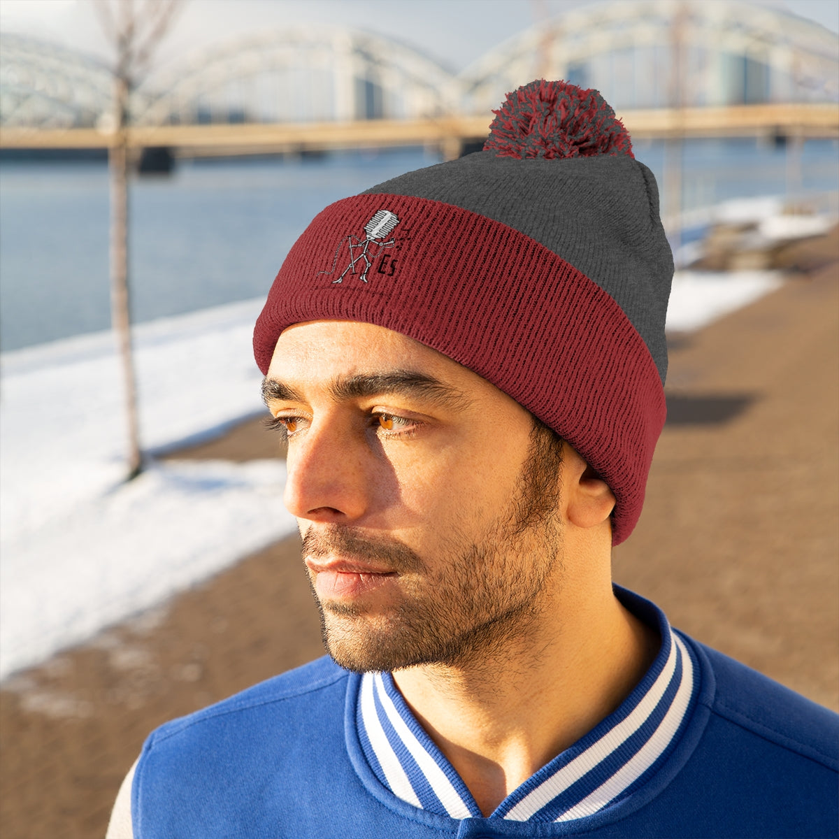 The north outlet face antlers beanie